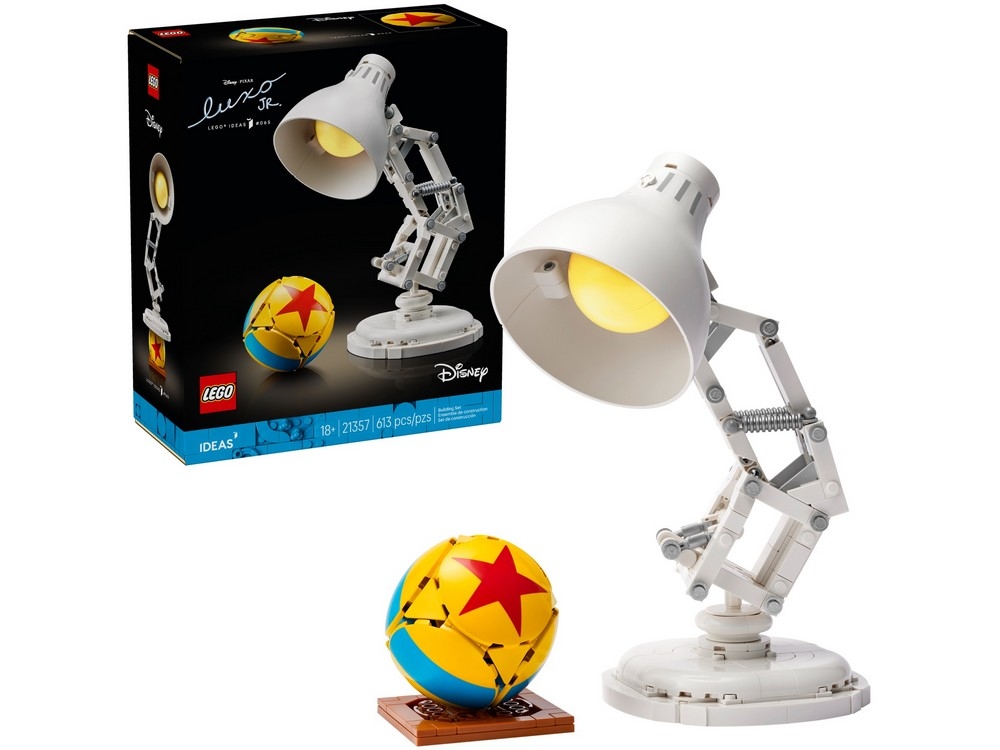 LEGO 21357 IDEAS Disney Pixar Luxo Jr. Zestaw  