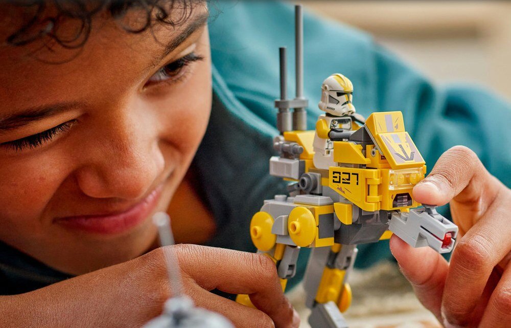 LEGO 75431 Star Wars Zestaw bitewny — żołnierze-klony z 327. korpusu galaktycznego AT-RT superdroidy bojowe 