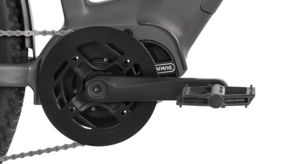 Rower elektryczny ROMET E-Modeco SUV 2.1 U19 28 cali Grafitowy 