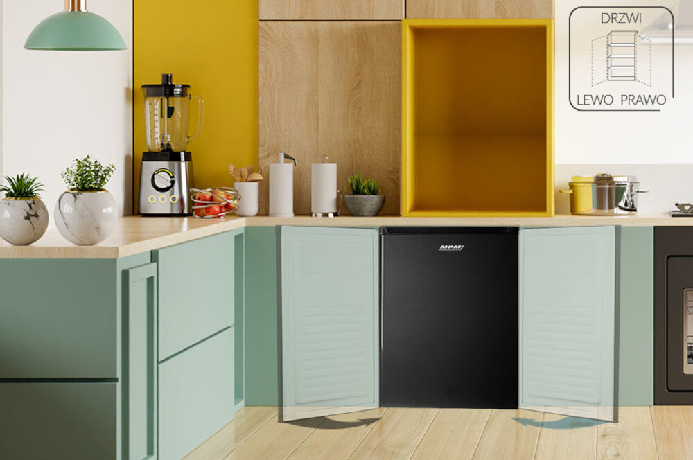 Zamrazarka MPM-100-ZS-11 funkcjonalnosc drzwi lewo/prawo czas