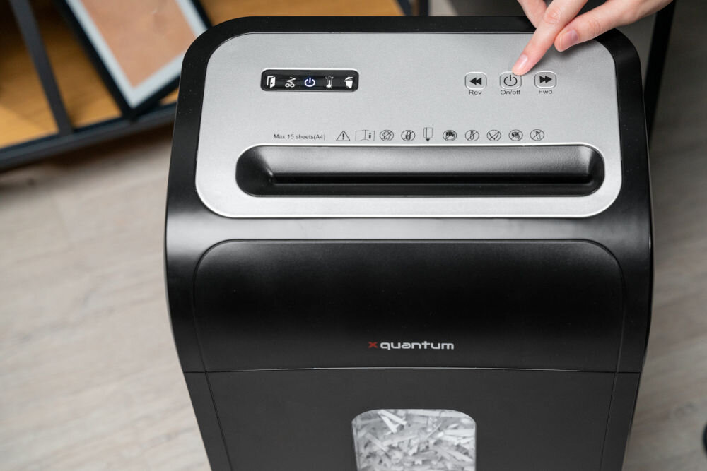 Niszczarka XQUANTUM PS701 15 L automatyczne uruchomienie