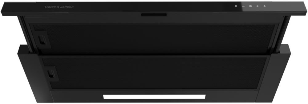 Okap GOTZE & JENSEN TH600KT Czarny 470m3/h 60dB klasa B Timer