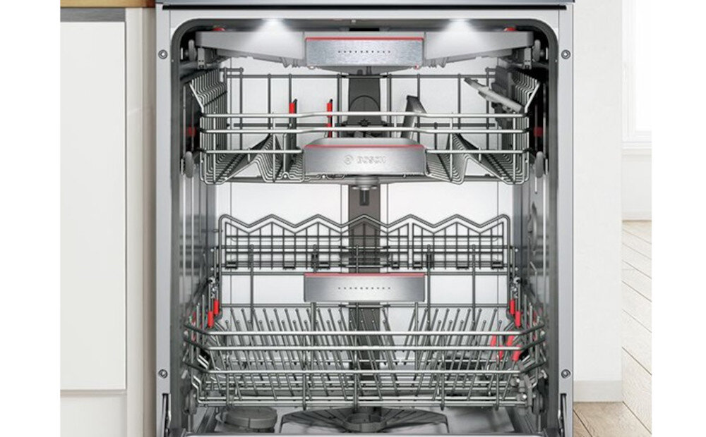 Zmywarka BOSCH SMV4HVX37E MachineCare usuwanie osadu i zapachów czysta zmywarka