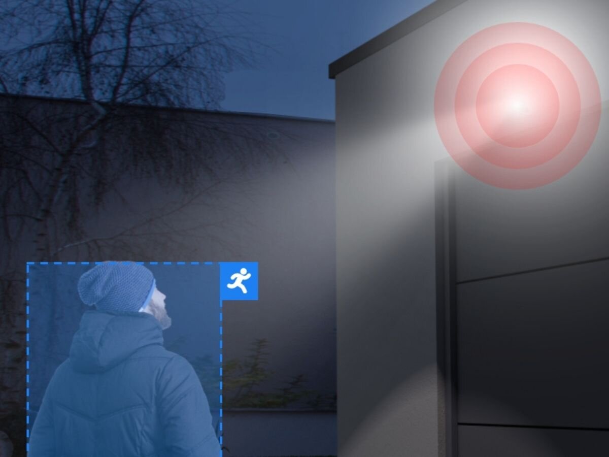 Kamera REOLINK Duo Series P750 - Dźwięk i światło, kamera z zapalonym światłem wykrywająca ruch