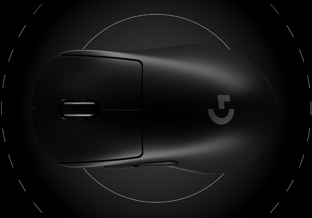 Mysz LOGITECH G Pro X Superlight 2 DEX Czarny bateria czas działania ładowanie system POWERPLAY