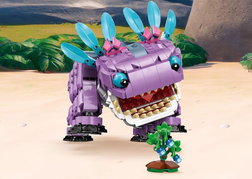 LEGO 77077 Fortnite Klombo ruchome nogi, otwierany pyszczek i obracający się ogon 1084 elementów 14 cm wysokości 