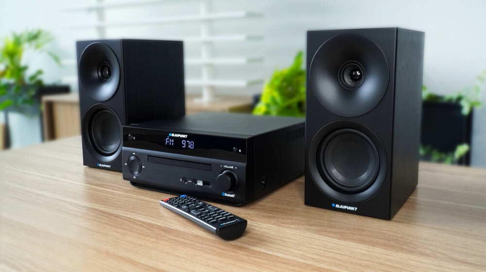 Mikrowieża BLAUPUNKT MS30.2BT - Ulepszony napęd CD