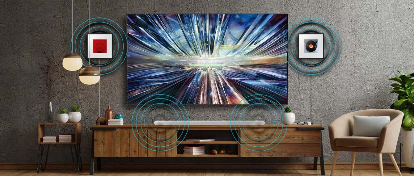 synergia Music Frame z soundbarem