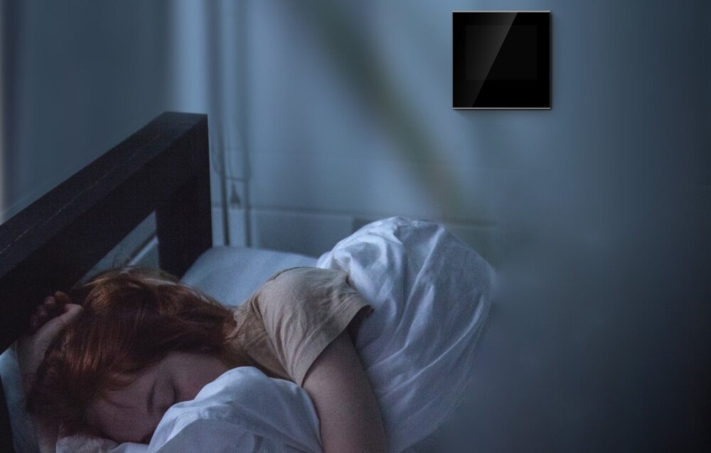 Termostat AVATTO Inteligentny asystent czujnik NTC wbudowane WiFi obsługa aplikacji tryb automatyczny tryb manualny