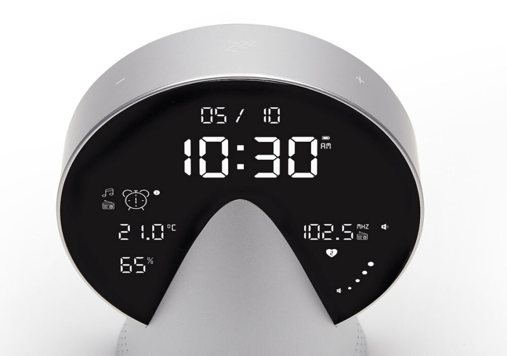 Elegancka konstrukcja Lexon Conic Clock