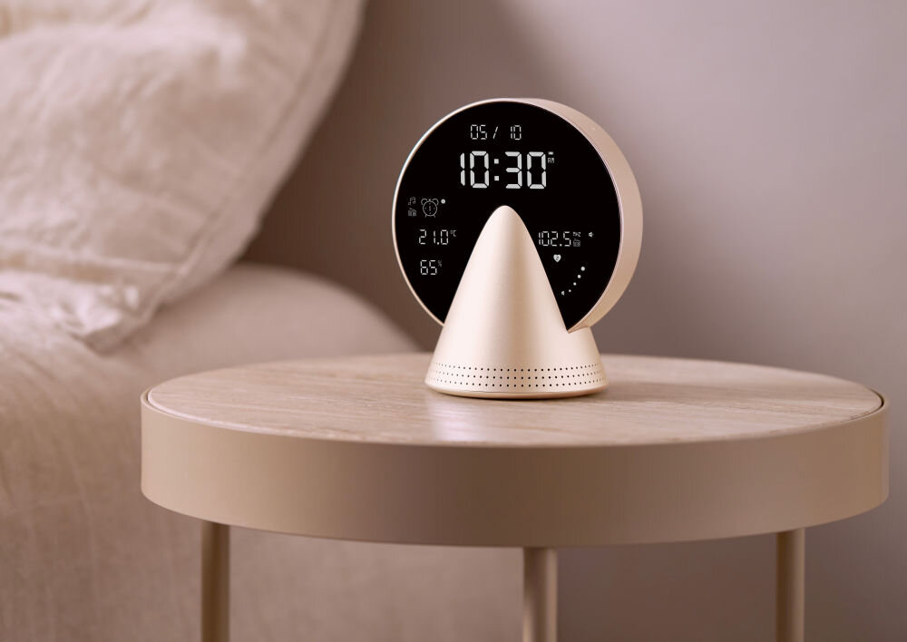 Budzik Lexon Conic z wyświetlaczem LCD