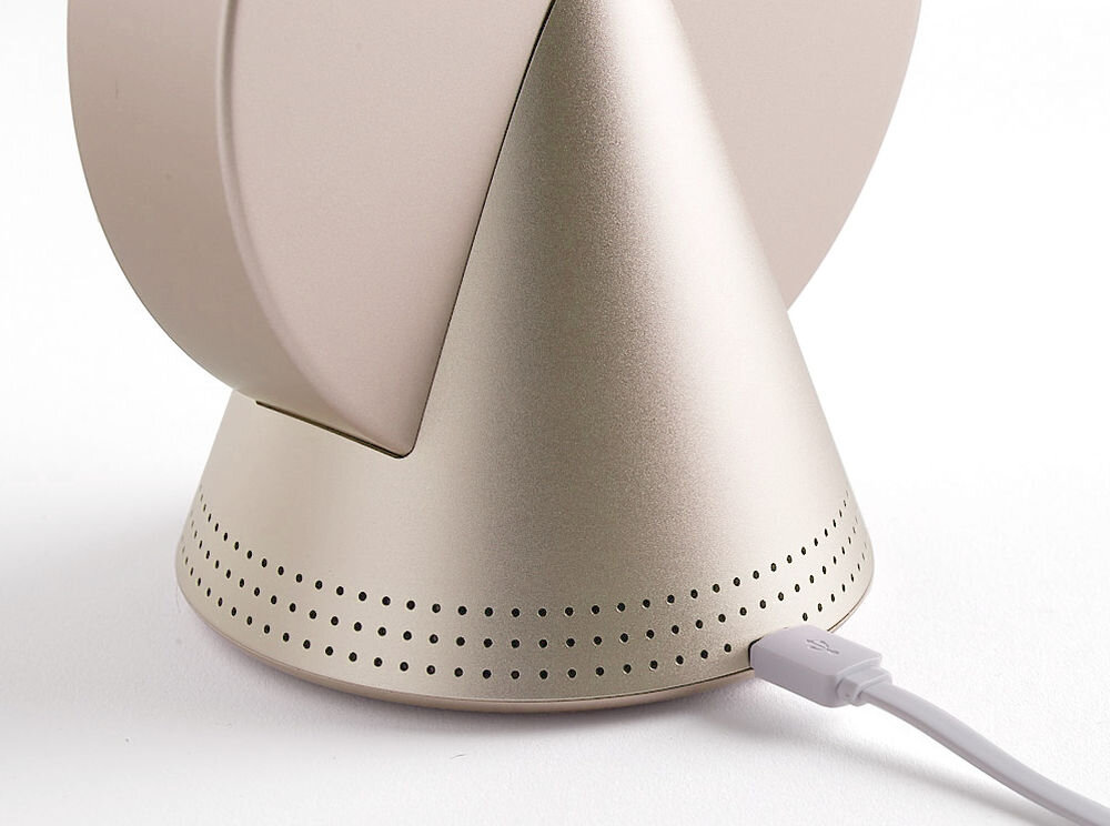 Lexon Conic Clock ładowanie USB-C