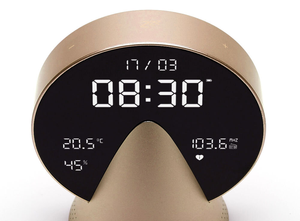 Elegancka konstrukcja Lexon Conic Clock