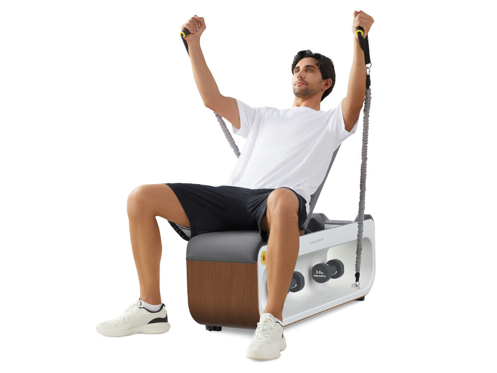 Ławka do ćwiczeń KINGSMITH FBB1C skladna latwe przenoszenie latwe czyszczenie