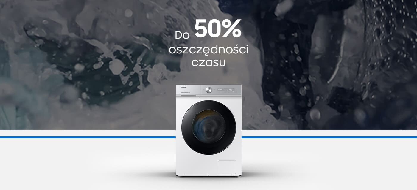 Samsung ww90db8u95ghu4 pralka quickdrive skracająca o połowę czas prania