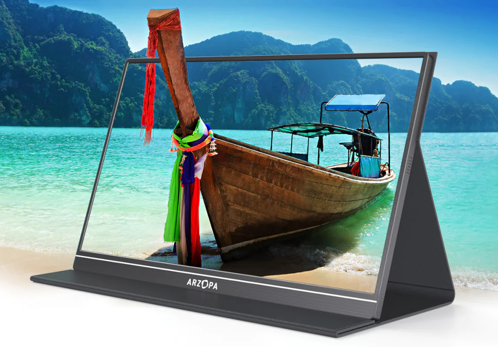 Monitor ARZOPA S1 Table HDR kolory filtr niebieskie światło