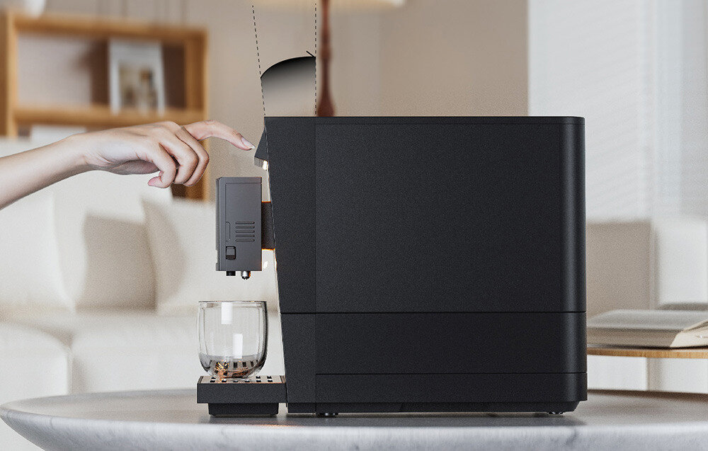 Ekspres MOVA Virtuoso 10 Pro Czarny Dokładna ekstrakcja kawy  dokładne kontrolowanie procesu zaparzania Automatyczne ustawienie temperatury i proporcji wody do kawy  napój o zbalansowanym profilu smakowym