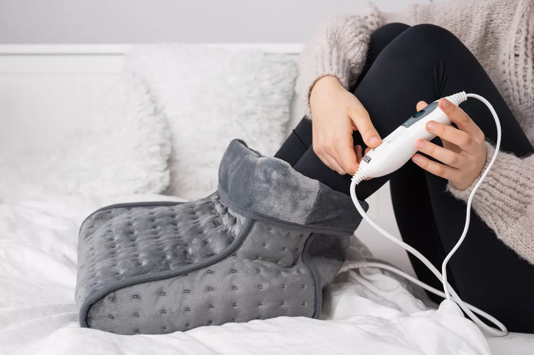 Ogrzewacz do stop NOVEEN EB550 cieplo komfort rozmiar do 46