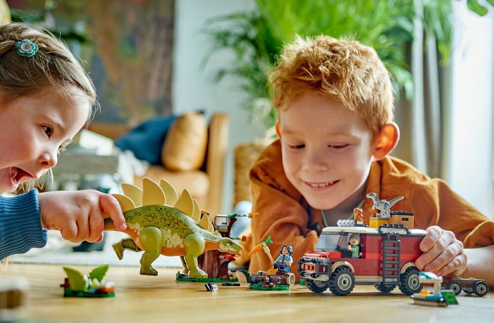LEGO 76965 Jurassic World Dinomisje: odkrycie stegozaura  Szczegóły