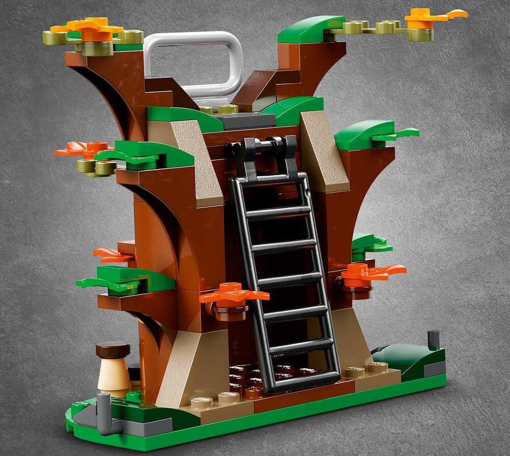 LEGO 76965 Jurassic World Dinomisje: odkrycie stegozaura terenówka 