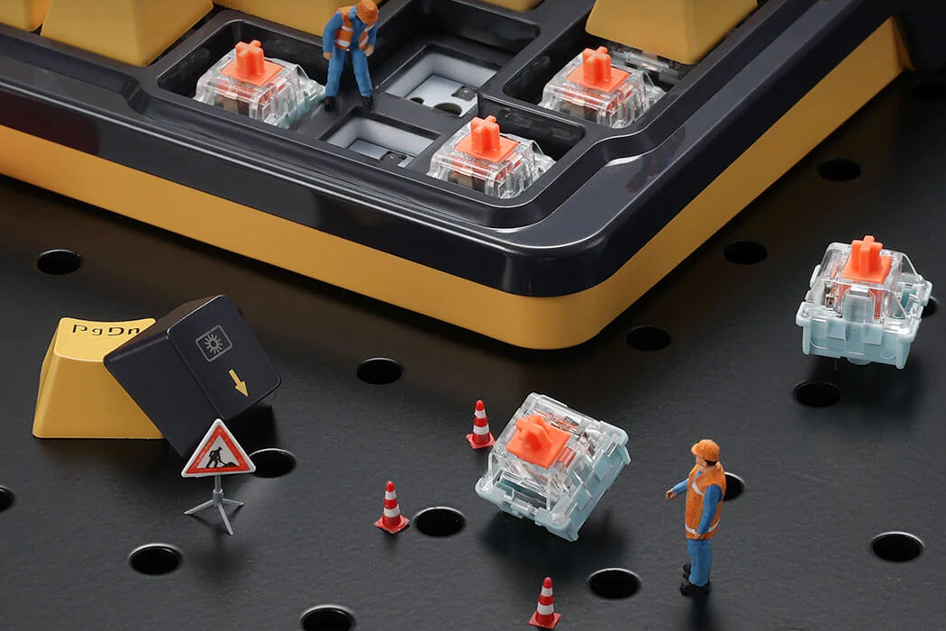 Klawiatura REDRAGON ELF K649PY RGB wytrzymałość modowanie szybkość wymiana garczy rgb wyposażenie