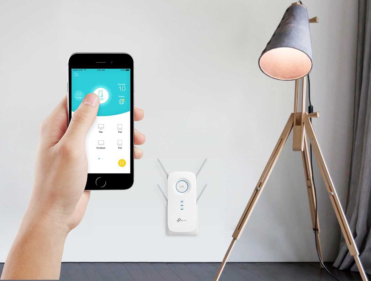 Wzmacniacz sieci TP-LINK TL-RE650 - Tether 