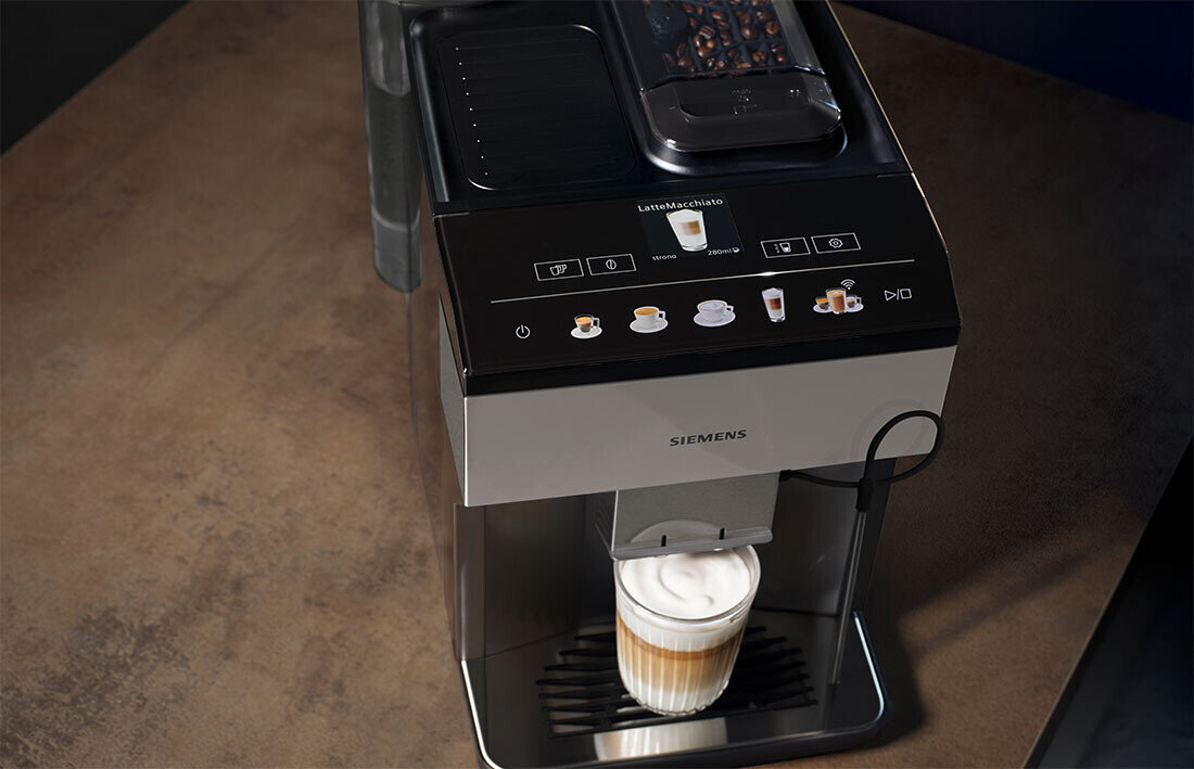 Ekspres SIEMENS EQ.500 TP517R03 Funkcja zeroEnergy Auto-off automatycznie wyłącza się oszczędzanie energii