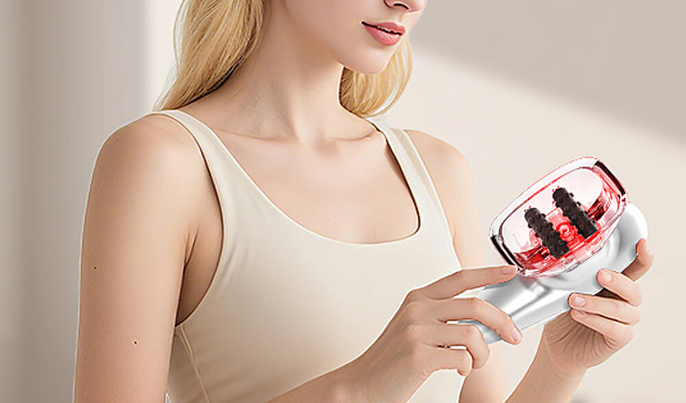 Masażer antycellulitowy DIFORO Dif-Vacuum EMS Lekka konstrukcja waga czas ładowania czas pracy z trwałego tworzywa ABS  bezpiecznego tworzywa sztucznego