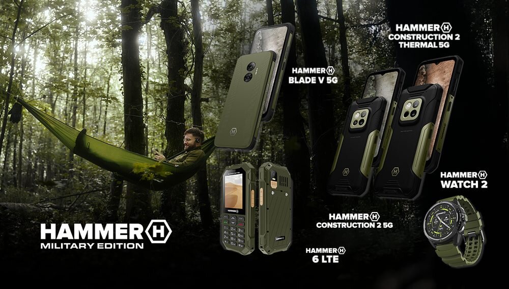 SMARTWATCH HAMMER WATCH 2 MILITARY EDITION  
