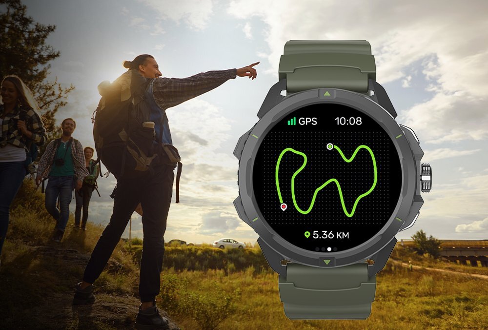 SMARTWATCH HAMMER WATCH 2 MILITARY EDITION kompas 
