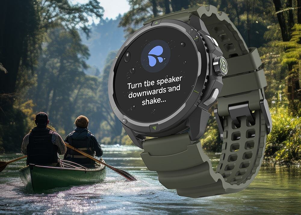 SMARTWATCH HAMMER WATCH 2 MILITARY EDITION wodoodporność 