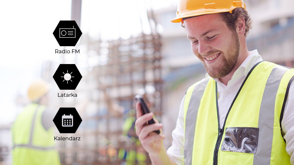 Telefon MYPHONE Hammer Horizon Boczny przycisk funkcyjny  