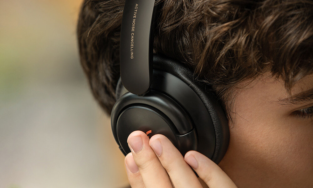 Słuchawki nauszne SOUNDCORE Life Q30 ANC otoczenie tryb przezroczystosci otoczenie rozmowy