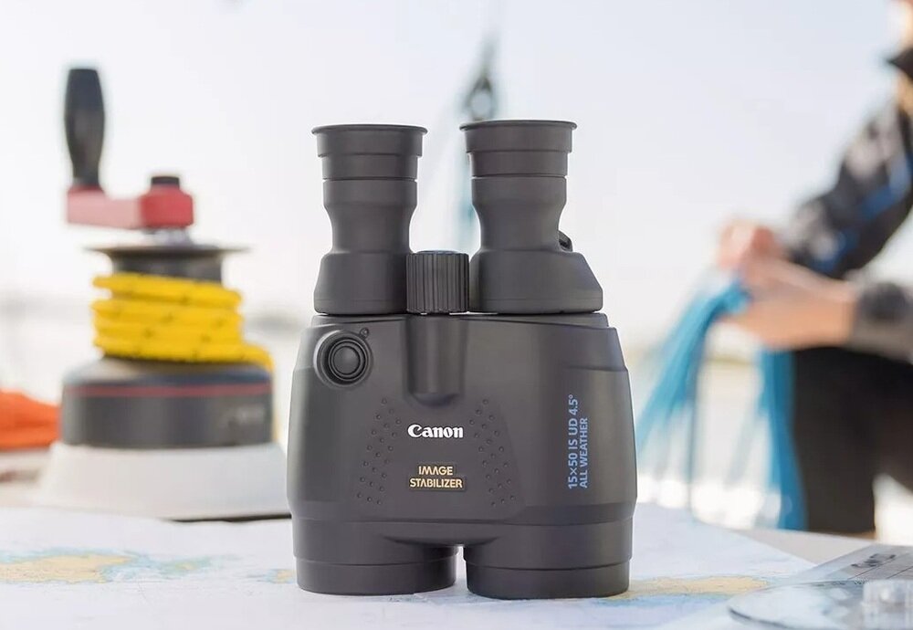 Lornetka CANON 15x50 IS All Weather Wytrzymałość 