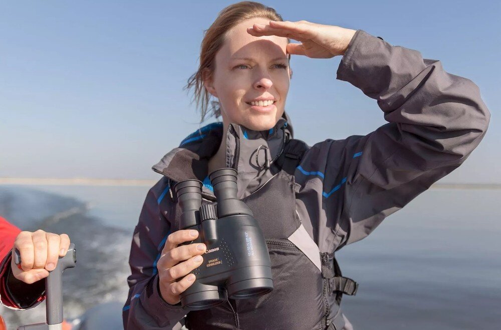 Lornetka CANON 15x50 IS All Weather komfortowa 