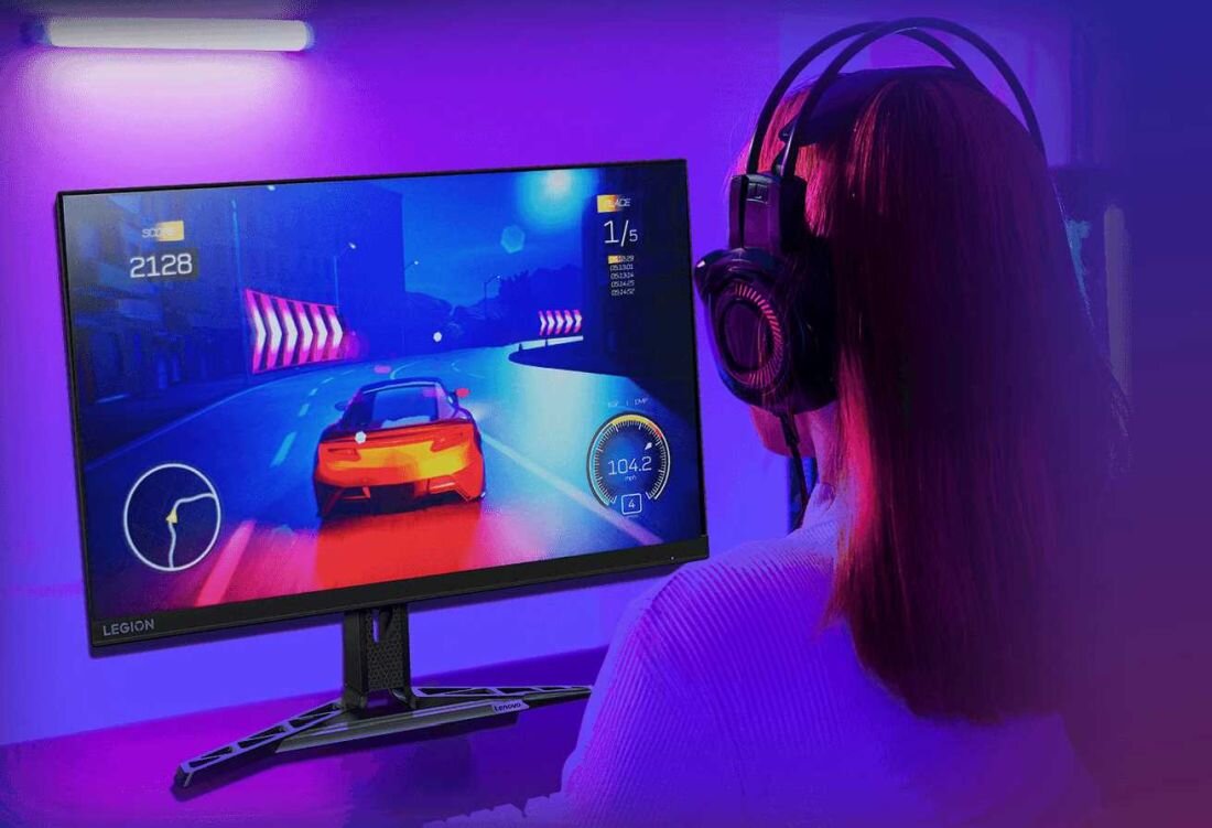 Monitor LENOVO Legion R27qe - Natural Low Blue Light   