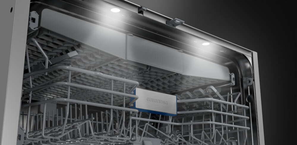 Zmywarka GRUNDIG GNVP4610C Oświetlenie wnętrza diody led widoczność