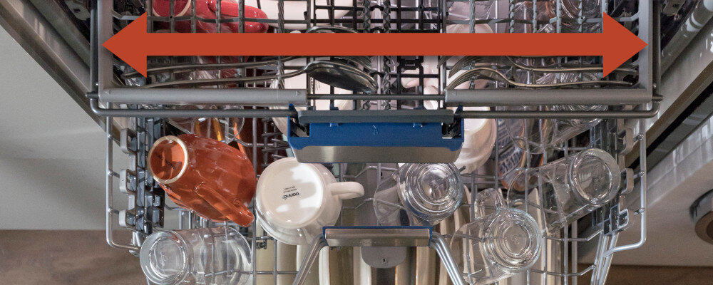 Zmywarka GRUNDIG GNVP4610C szuflada sztućce dodatkowe miejsce przestrzeń organizacja wygoda komfort