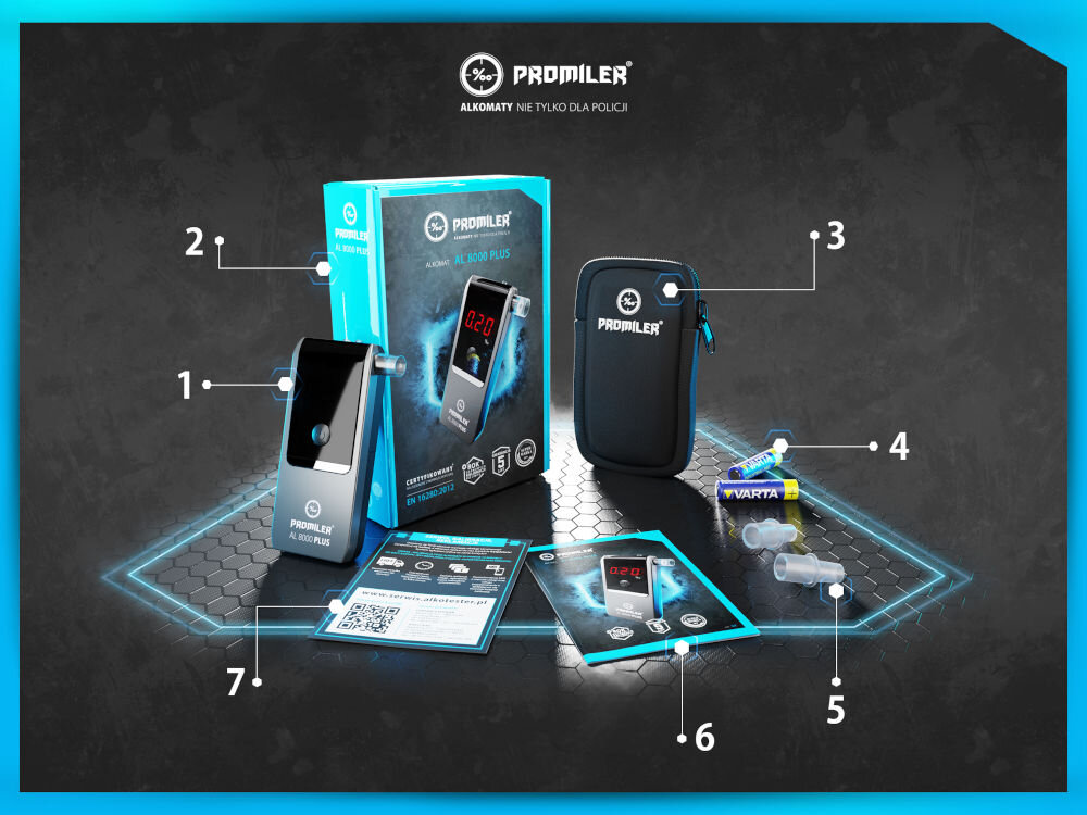 Alkomat PROMILER AL 8000 Plus