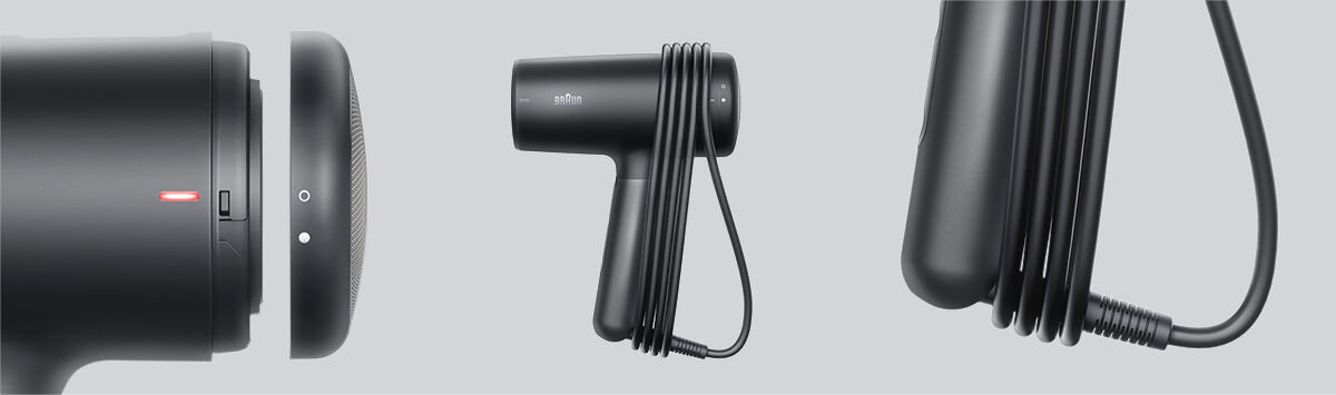 Suszarka BRAUN HD425E 2100W lekka satynowe wykończenie