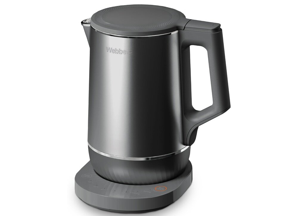 Czajnik WEBBER Ceylon WK-717 panel dotykowy, łatwy wybór temperatury, obsługa jedną ręką, łatwe korzystanie