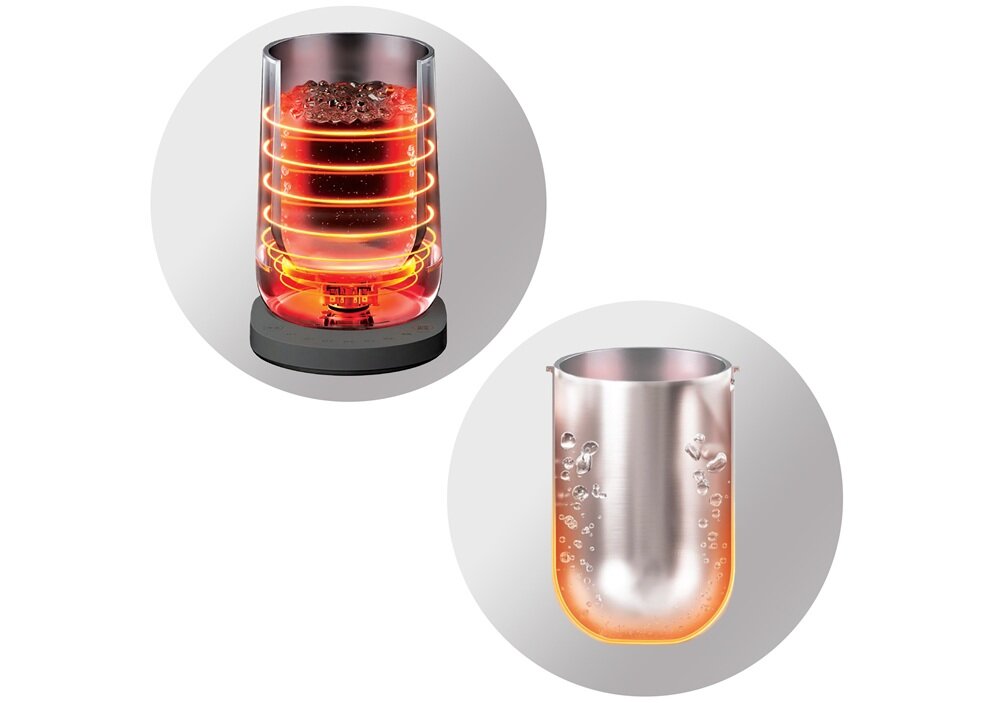 Czajnik WEBBER Ceylon WK-717 specjalna konstrukcja grzałki, mniejsze zużycie energii, niższe rachunki, szybsze gotowanie