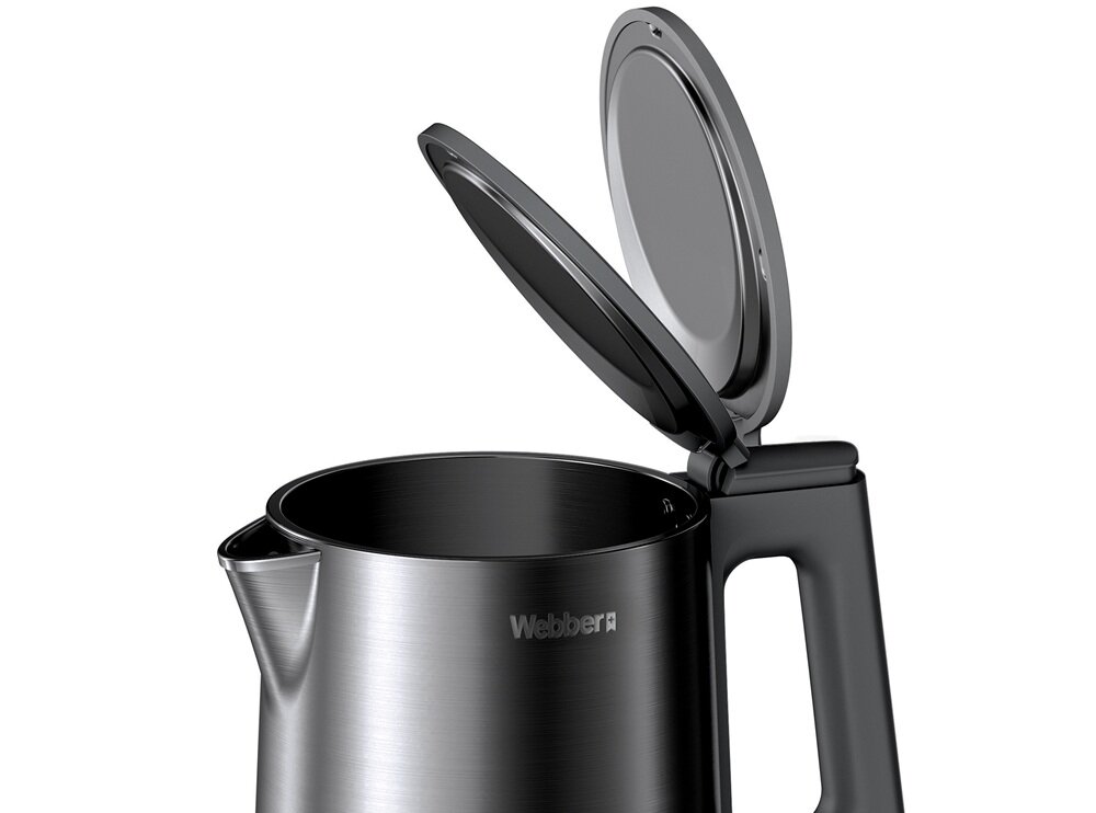 Czajnik WEBBER Ceylon WK-717 stal INOX316L, nie zmienia smaku, odporny na korozję, pasywna powłoka, utrzymanie czystości