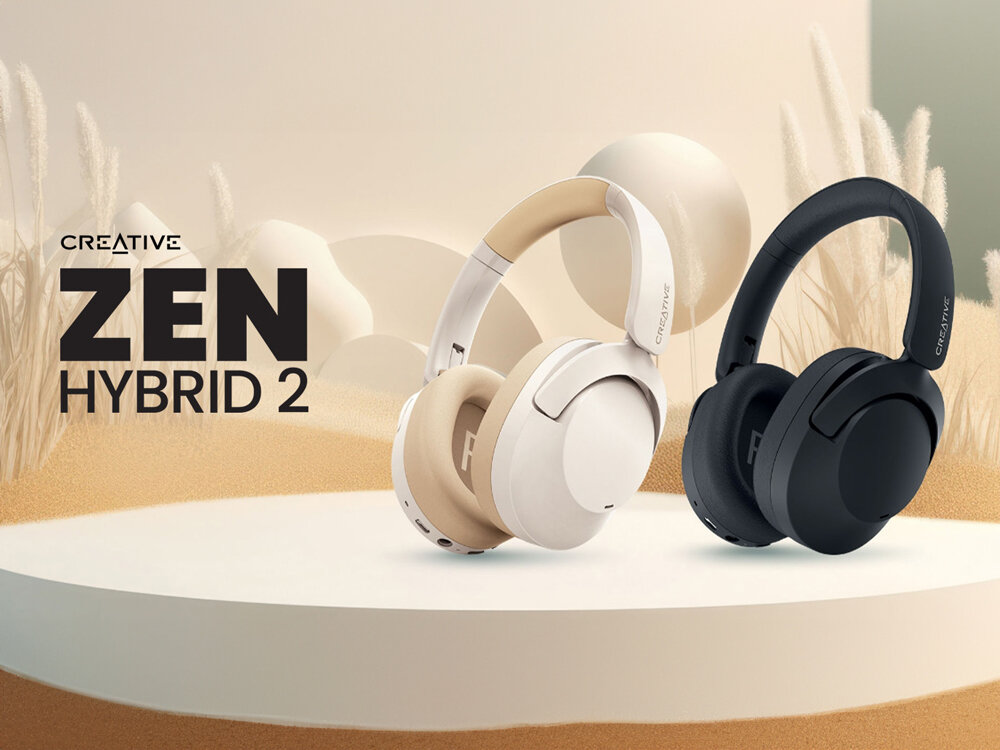 Słuchawki bezprzewodowe Creative Outlier Zen Hybrid 2 ergonomiczne bluetooth