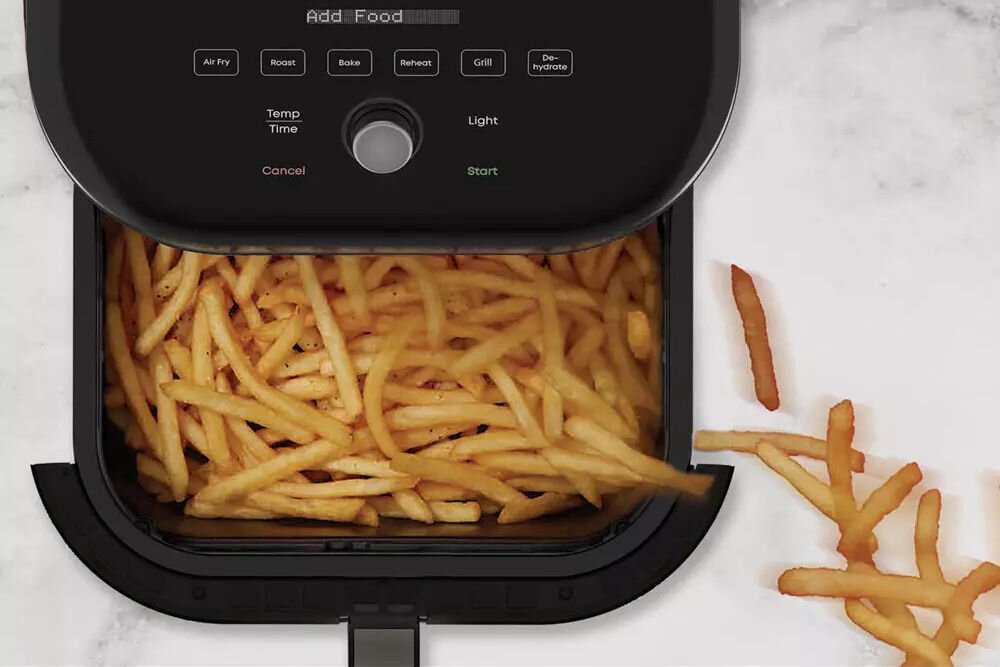 Frytkownica beztłuszczowa INSTANT POT Vortex Plus Biały Air Fryer okienko pojemność
