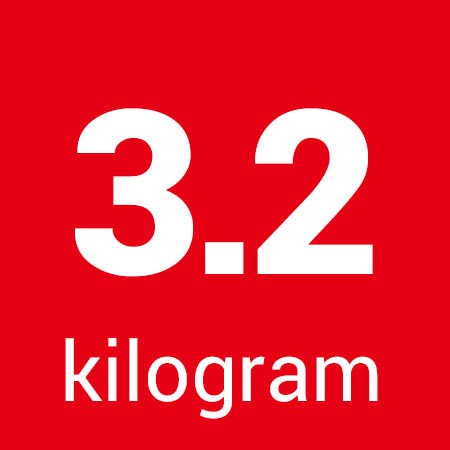 3.2 kilogram