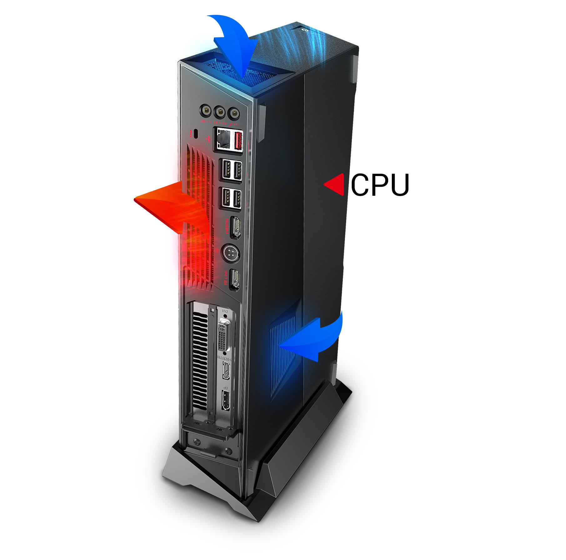 Trident Silent Storm CPU cooling