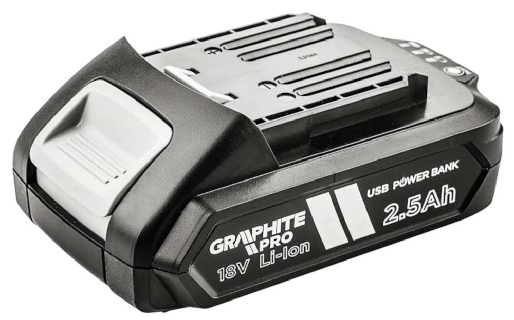 GRAPHITE-59GP401-PRO zabezpieczenie wydajność akumulator sygnalizacja naładowanie power bank