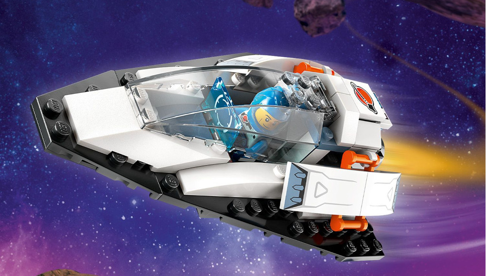 KLOCKI LEGO CITY STATEK KOSMICZNY I ODKRYWANIE ASTEROIDY 60429 statek Kosmiczny