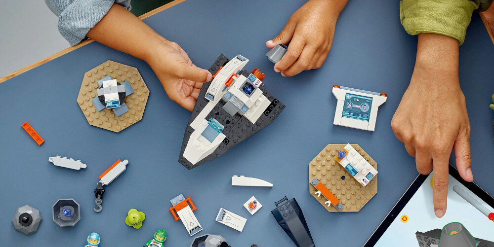 KLOCKI LEGO CITY STATEK KOSMICZNY I ODKRYWANIE ASTEROIDY 60429 łaczenie Zestawów prezent